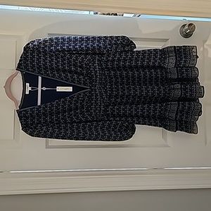 MAX STUDIO Blue flowy dress